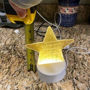 Star-Shaped LED Night Light